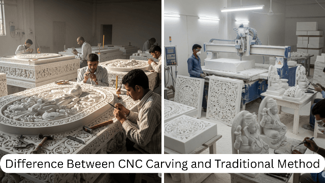 Difference between Modern CNC Carving and Classic Traditional Method